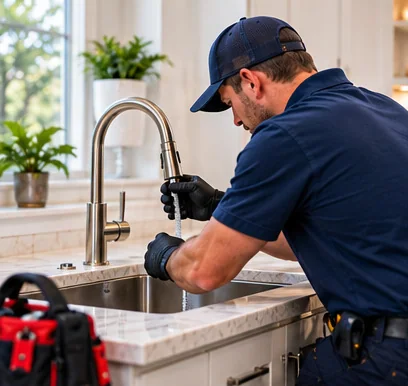 Professional plumbing service — Kitchen Sinks & Faucets