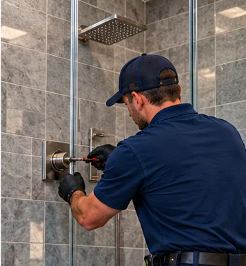 Professional plumbing service — Showers