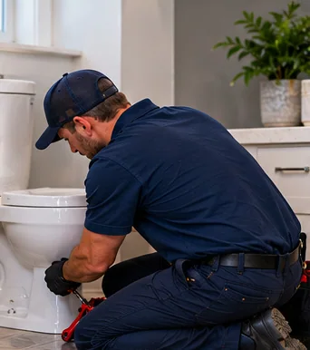 Professional plumbing service — Toilets
